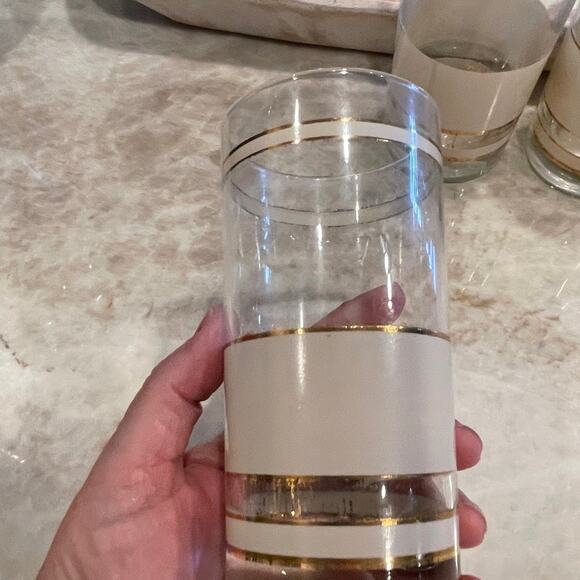 4-Georges Briard High Ball Cocktail Glasses MCM - Picture 4 of 10